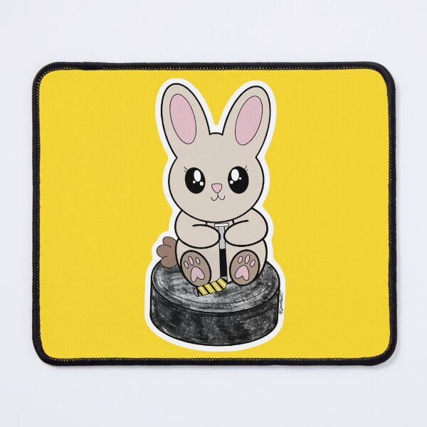Item preview, Puck Bunny (Boston) designed and sold by Art by Jessica Beroldi.