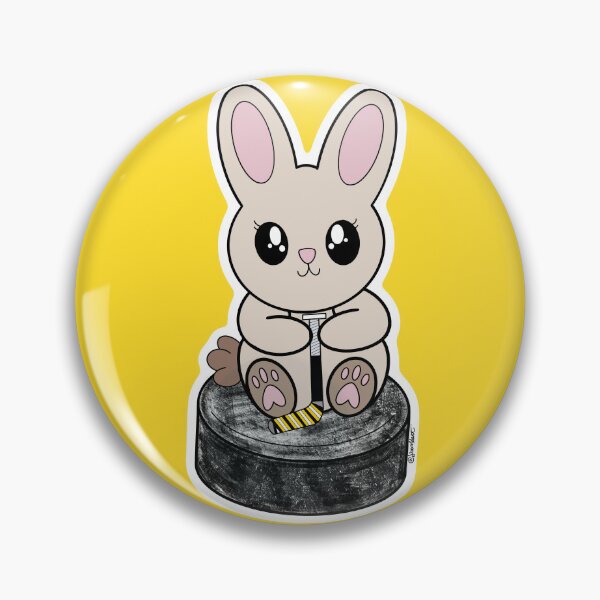 Item preview, Puck Bunny (Boston) designed and sold by Art by Jessica Beroldi.