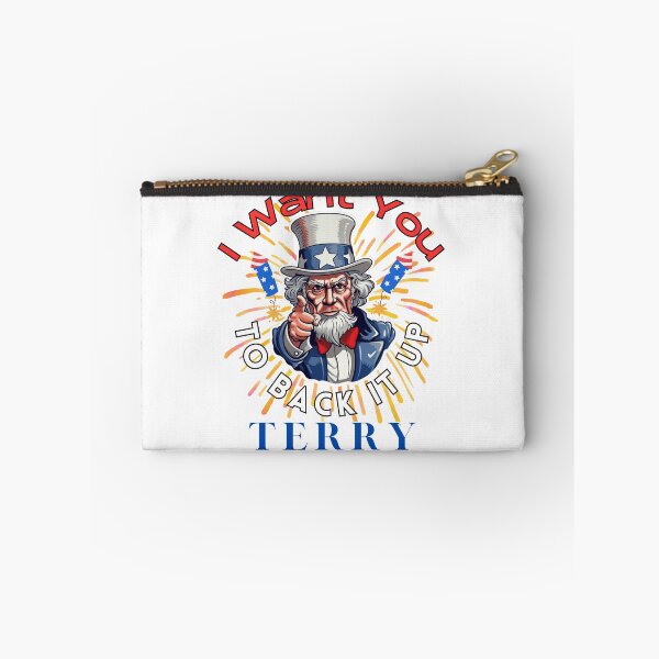 Item preview, Back it Up Terry, Pop Culture Icon, Patriotic, Independence Day, I want you, 4th of July designed and sold by BrinaandPops.