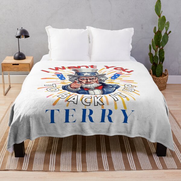 Item preview, Back it Up Terry, Pop Culture Icon, Patriotic, Independence Day, I want you, 4th of July designed and sold by BrinaandPops.