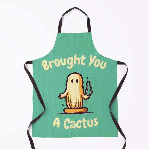 Item preview, Brought You A Cactus! Just a Succulents Loving Ghost designed and sold by AdiRemba.