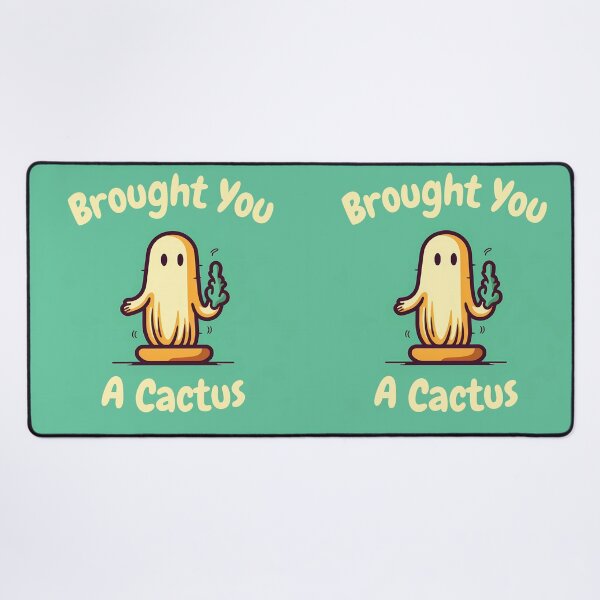 Item preview, Brought You A Cactus! Just a Succulents Loving Ghost designed and sold by AdiRemba.