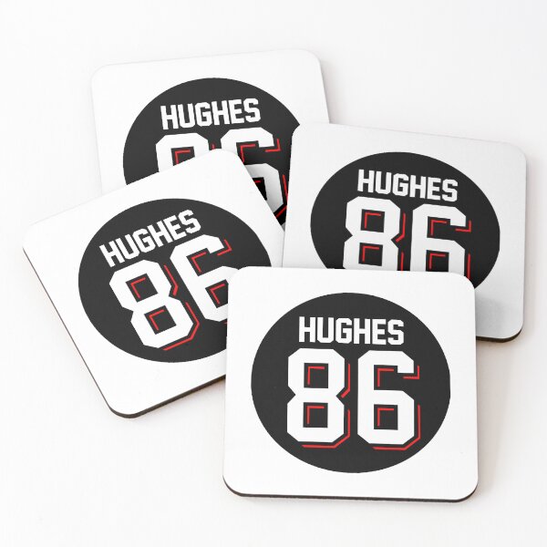 Item preview, Jack Hughes Jersey Number Sticker designed and sold by xitlaegge.