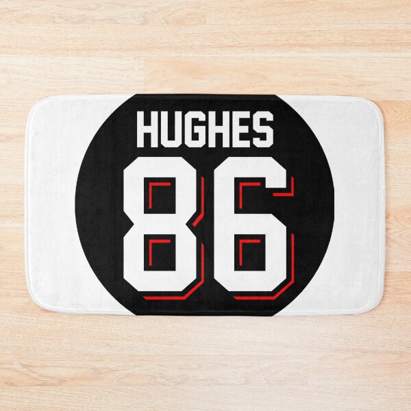 Item preview, Jack Hughes Jersey Number Sticker designed and sold by xitlaegge.