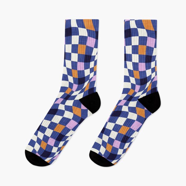 Item preview, Warped Check - Multi on Ultramarine 2 designed and sold by appleyards.