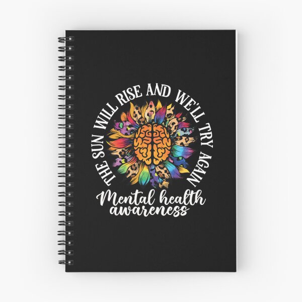 Item preview, The sun will rise and we will try again mental health awareness designed and sold by pnkpopcorn.