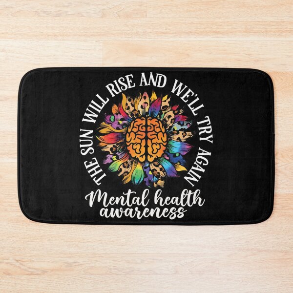 Item preview, The sun will rise and we will try again mental health awareness designed and sold by pnkpopcorn.