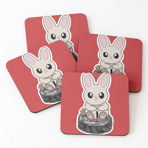 Item preview, Puck Bunny (Chicago) designed and sold by Art by Jessica Beroldi.