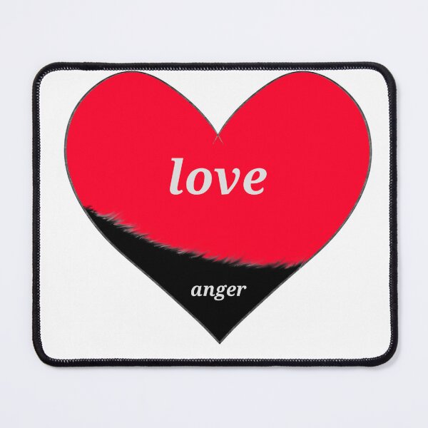Item preview, Love and anger heart designed and sold by Black-hall.