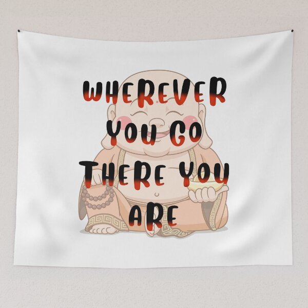 Item preview, Wherever You Go Buddha designed and sold by TMars.