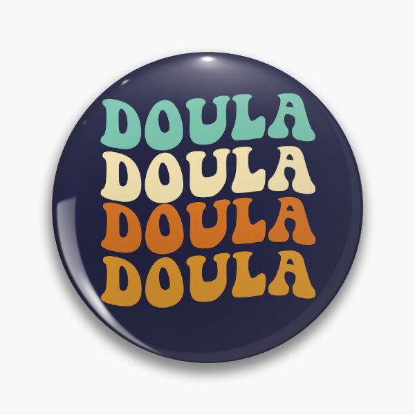 Item preview, Funny Doula Gift Retro Doula Gift Groovy Doula designed and sold by kmcollectible.