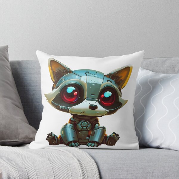 Item preview, Robo-Raccoon! designed and sold by kukamatsu.