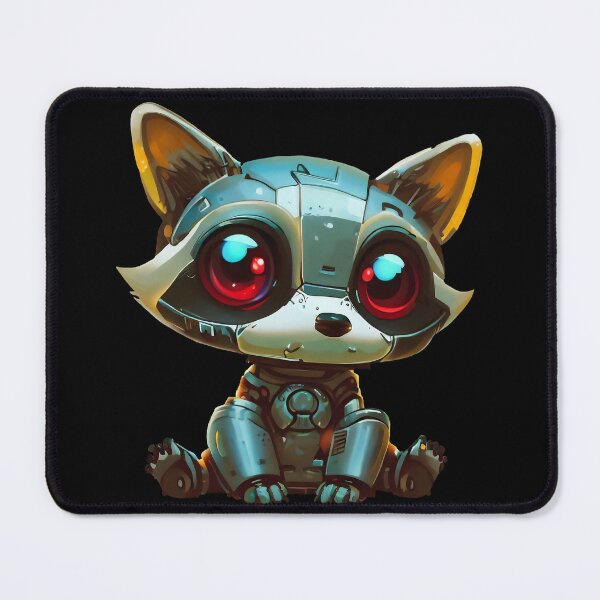Item preview, Robo-Raccoon! designed and sold by kukamatsu.