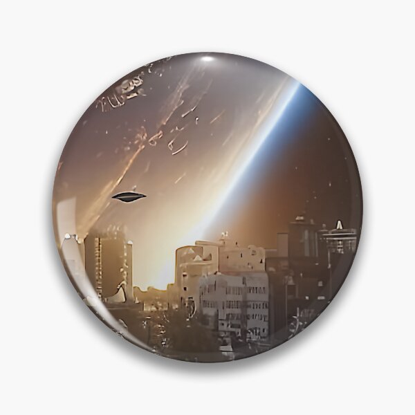 Item preview, Futuristic City On Another Planet designed and sold by NerdHut.