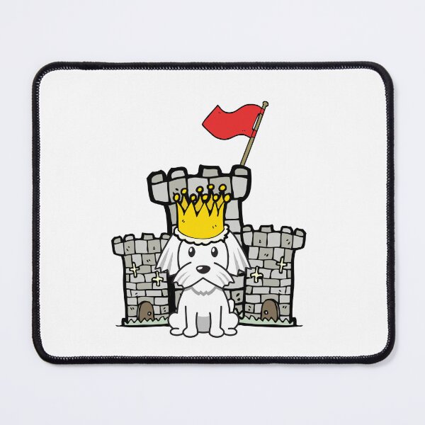 Item preview, Cute White Dog is the king of a castle designed and sold by Pet Station.