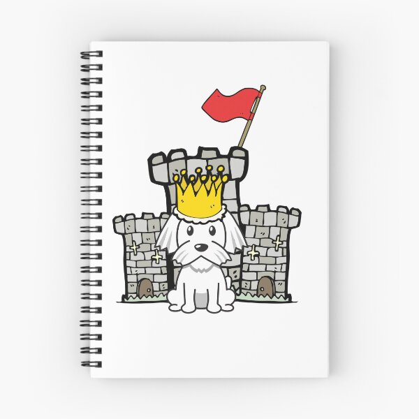 Item preview, Cute White Dog is the king of a castle designed and sold by Pet Station.