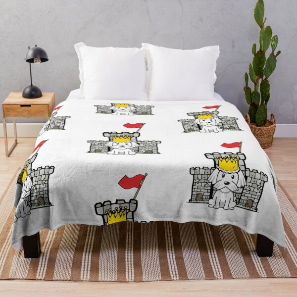 Item preview, Cute White Dog is the king of a castle designed and sold by Pet Station.