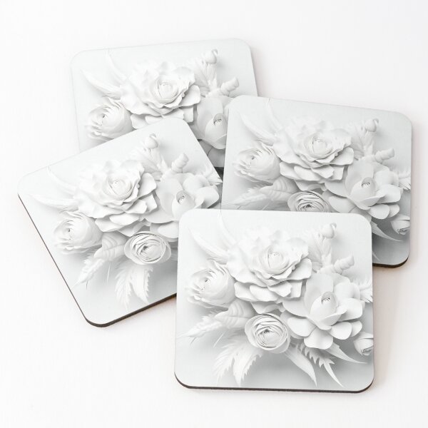 Item preview, Fantasy White Flower Closeup designed and sold by AdrianGrosu.
