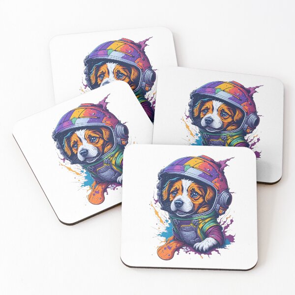 Item preview, Adorable Astronaut Pup designed and sold by Bruce The Artist MUKHITHI.