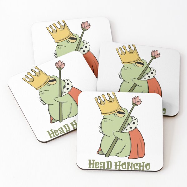 Item preview, Funny Frog Personality cartoon - Head Honcho - leader - cute, simple & irresistible  Frog doodle T-shirts designed and sold by Barha.