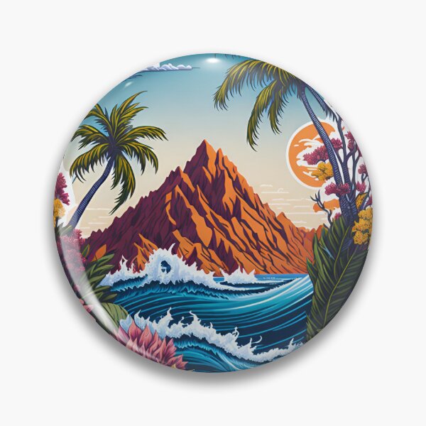 Artikelvorschau, Tropical Palm Trees Tropical Beach California Beach South Carolina Mississippi Pink Sunset Palm Beach Palmtree Beautiful Sunset Cannon Cocoa Beach Cooper Ferry Geometric Designs entworfen und verkauft von QualityQuest.