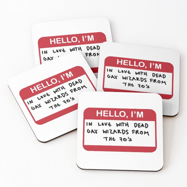 Item preview, Hello I’m in love with dead gay wizards from the 70s designed and sold by bluchocolate.