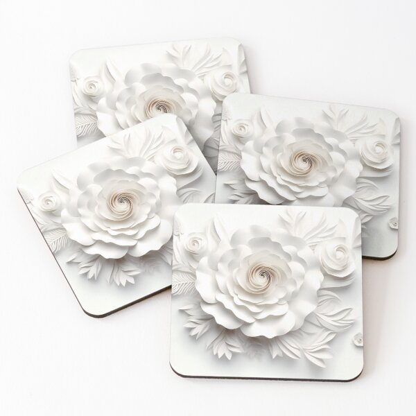 Item preview, Fantasy White Flower Closeup designed and sold by AdrianGrosu.