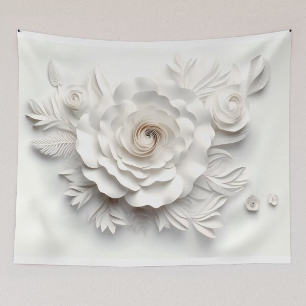 Item preview, Fantasy White Flower Closeup designed and sold by AdrianGrosu.