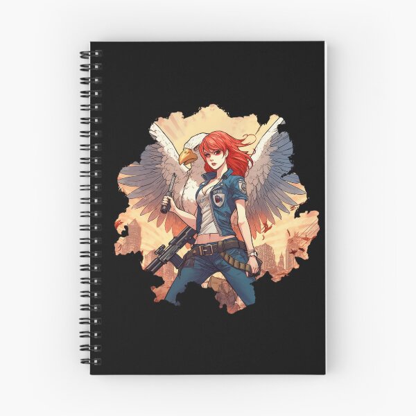 Item preview, The City's Fierce Protector - American Anime Girl designed and sold by PoppyMonster.
