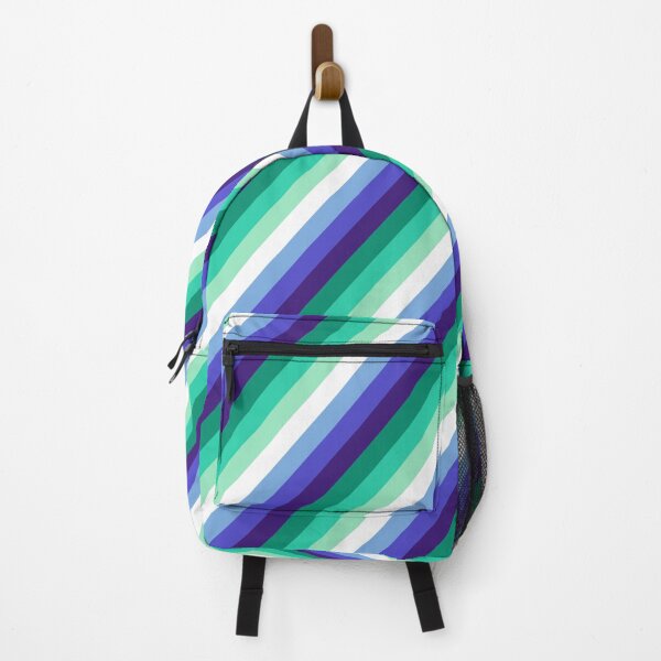 Item preview, Diagonally Striped MLM Pride Flag designed and sold by ontrendshirts.