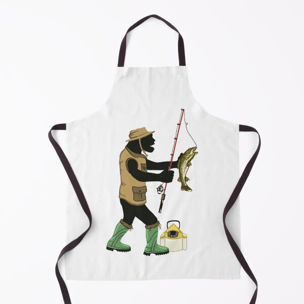 Item preview, Bigfoot Goes Fishin' designed and sold by theclevercorvid.