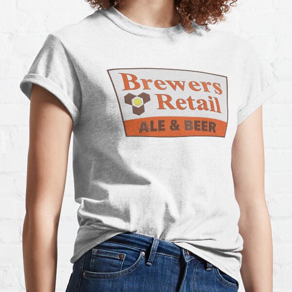 Vintage Brewers Retail embroidered EFFECT apparel.  Essential T