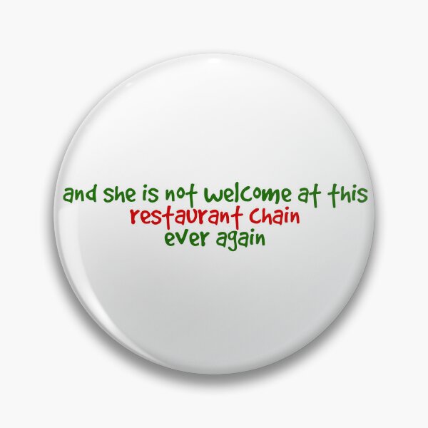 Item preview, Pam is Banned from Chili’s at the Dundies designed and sold by noelle20.