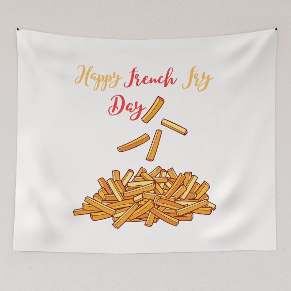 Item preview,  Happy French Fry Day designed and sold by Simo0455.
