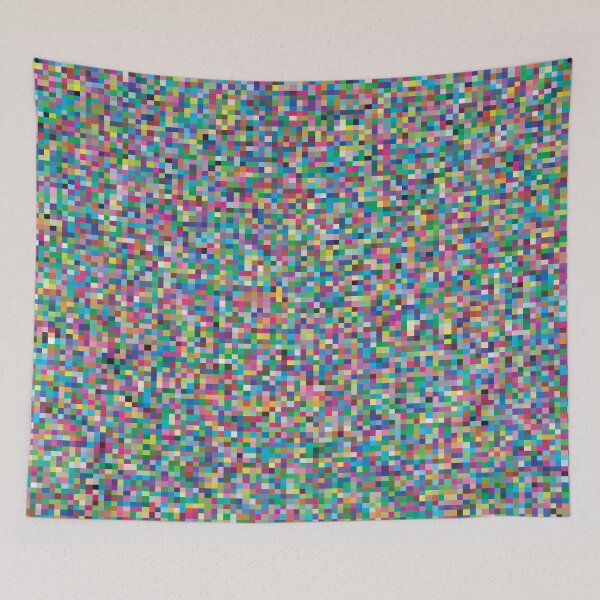 Item preview, RAINBOW MOSAIC Abstract Art designed and sold by Bruce ALMIGHTY Baker.