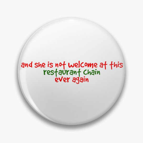 Item preview, Pam is Banned from Chili’s at the Dundies designed and sold by noelle20.