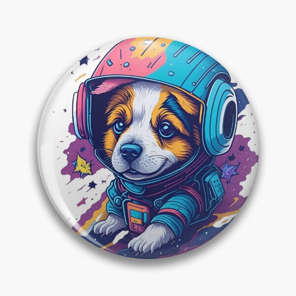 Item preview, Adorable Astronaut Pup 4 designed and sold by Bruce The Artist MUKHITHI.