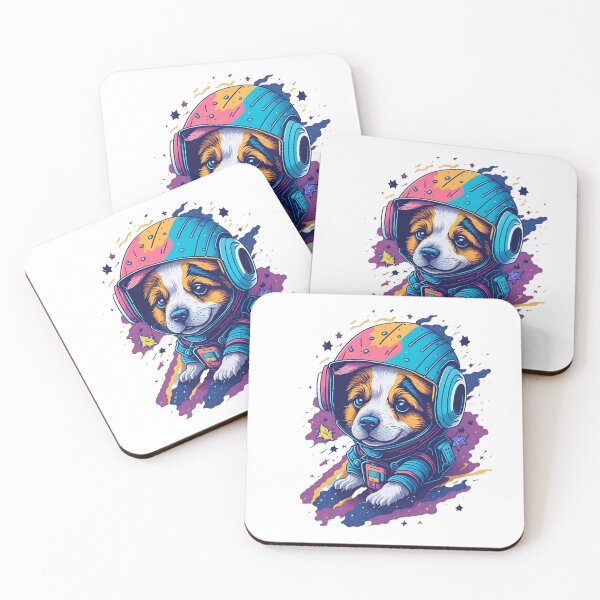 Item preview, Adorable Astronaut Pup 4 designed and sold by Bruce The Artist MUKHITHI.