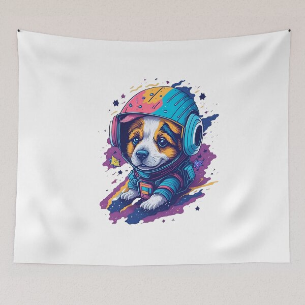 Item preview, Adorable Astronaut Pup 4 designed and sold by Bruce The Artist MUKHITHI.