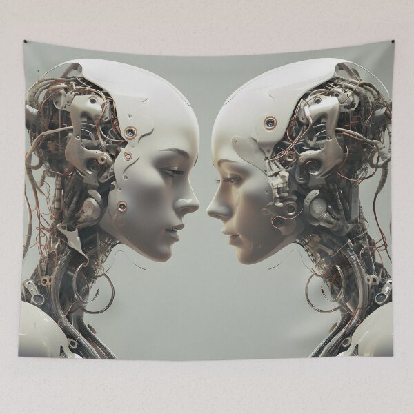 Item preview, The Incredible Journey of Humanoid Robotics designed and sold by Cr-AI-tive.