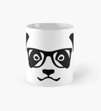 Panda hipster nerd Mug