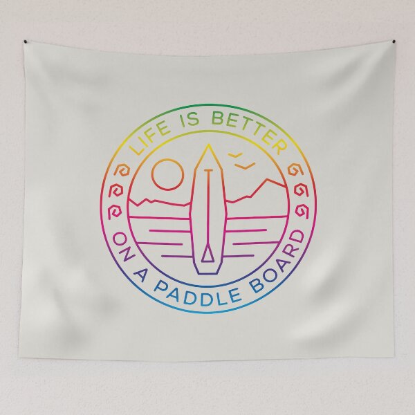 Item preview, Kopie von SUP - Life is better on a paddle board (Women) designed and sold by posay.