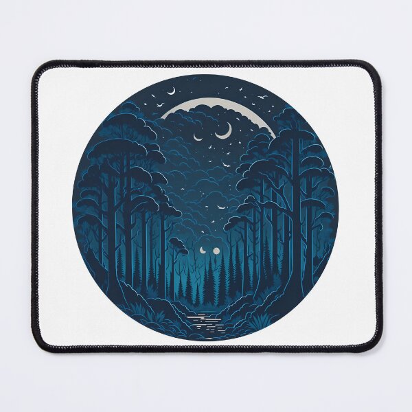 Item preview, Moonlit Menace: Monster in the Forest's Glow - In full shape designed and sold by MeowtifullyCute.
