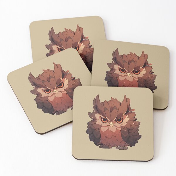 Item preview, Grumpy Owlbear cuteAF designed and sold by CuteAFdesigns.