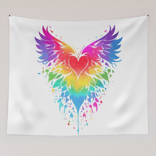 Item preview, Pride Wings 2 designed and sold by StonebridgeArt.