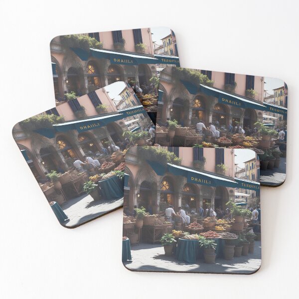 Item preview, Italian Market Treasures: Captivating Coziness in Postcards and Artprints designed and sold by BlareBlare.