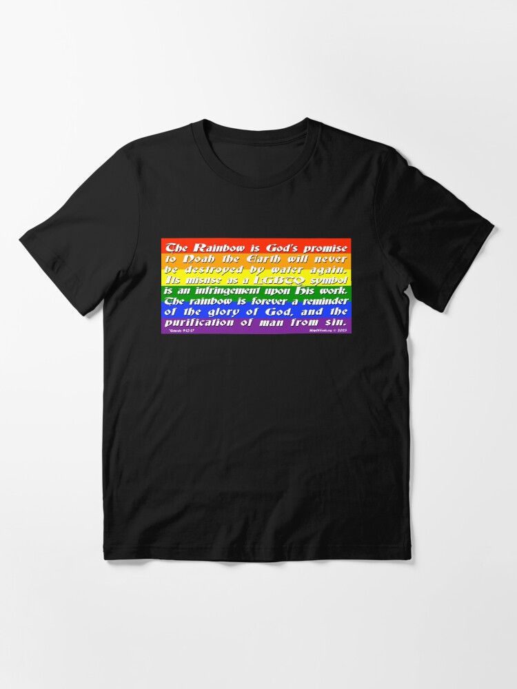 Thumbnail 2 of 7, Essential T-Shirt, The Rainbow designed and sold by ShipOfFools.