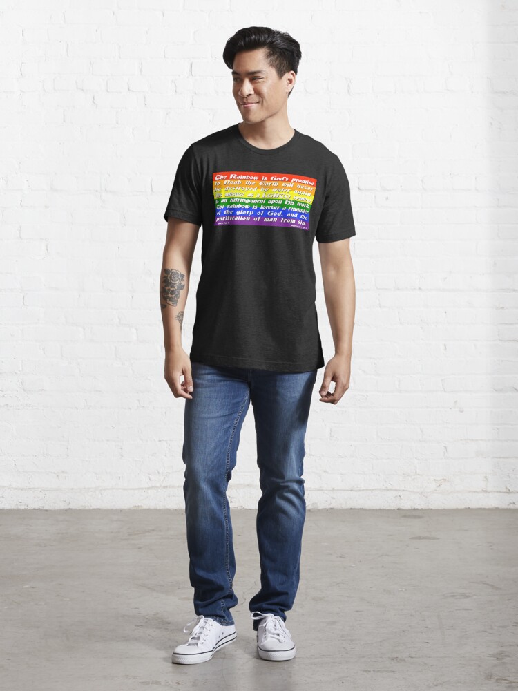 Essential T-Shirt, The Rainbow designed and sold by ShipOfFools