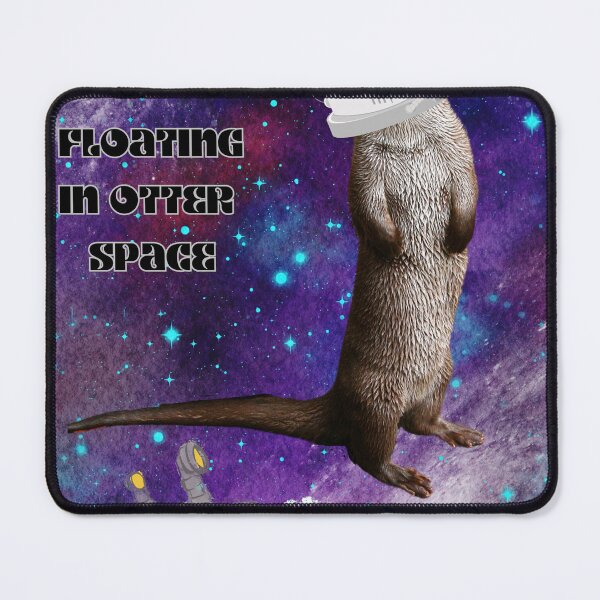 Item preview, Floating in Otter Space designed and sold by moonpretzles.