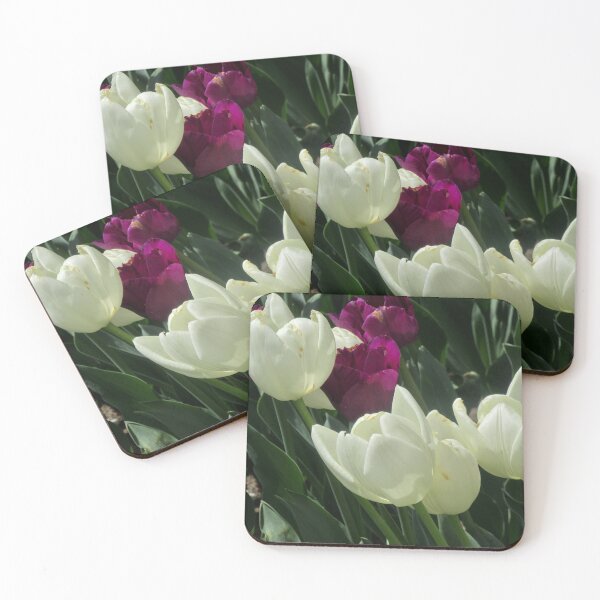Item preview, White and purple tulips designed and sold by Shulie1.